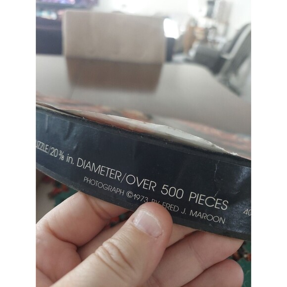 Vintage Collectible 1973  Springbok Trooping the Colour Circular Jigsaw Puzzle - Picture 10 of 11